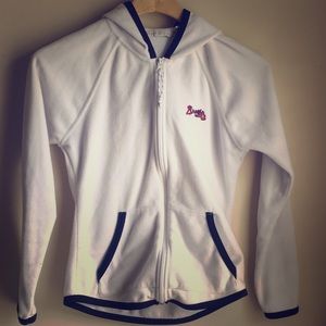 Atlanta Braves zip up fleece jacket